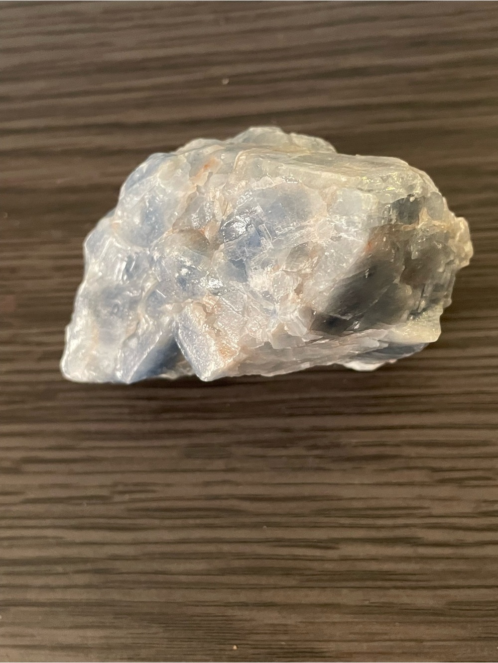 Large Raw Blue Calcite Chunk